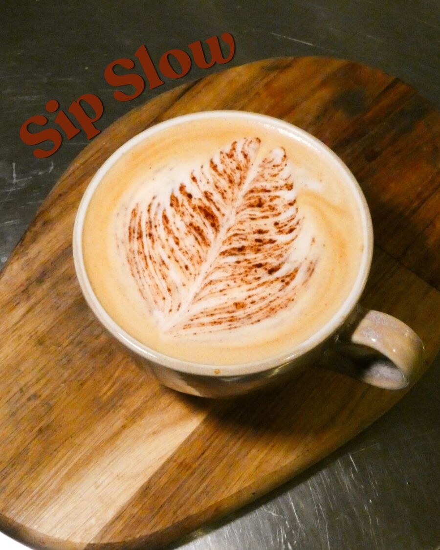 Sip Slow latte